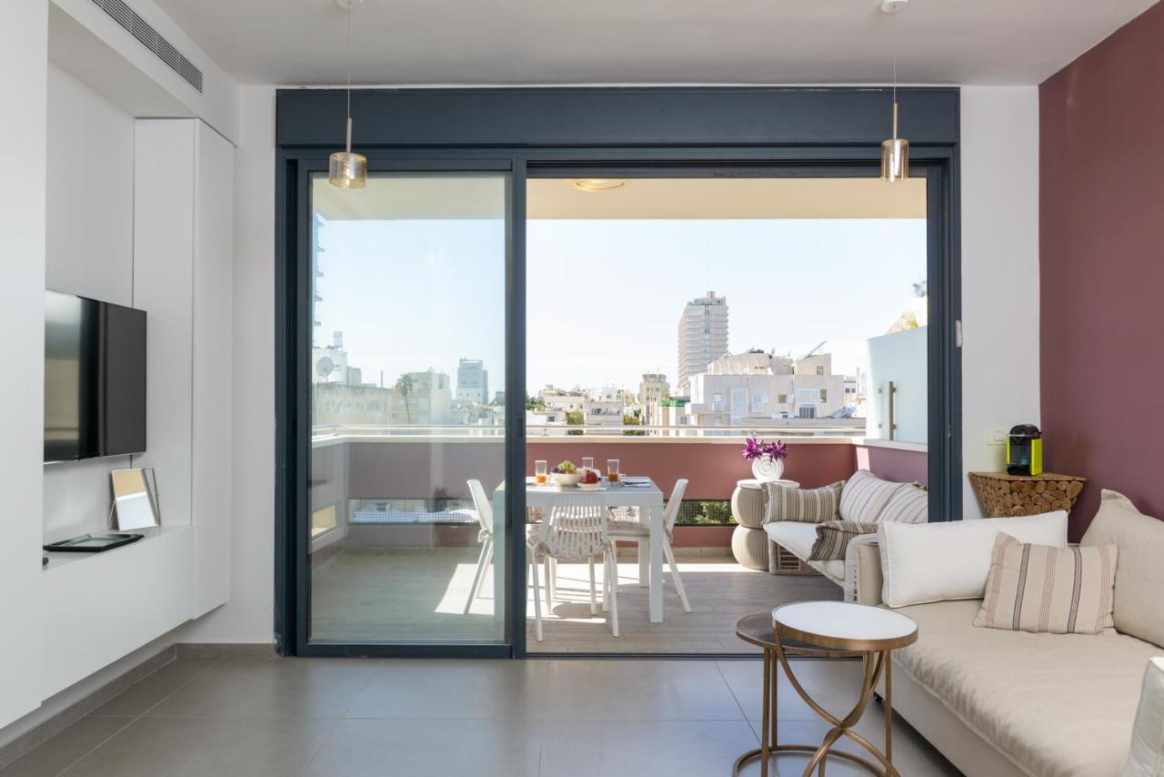 Bright & Modern 2Br With Balcony On Dizzengoff Apartment Tel Aviv Exterior foto